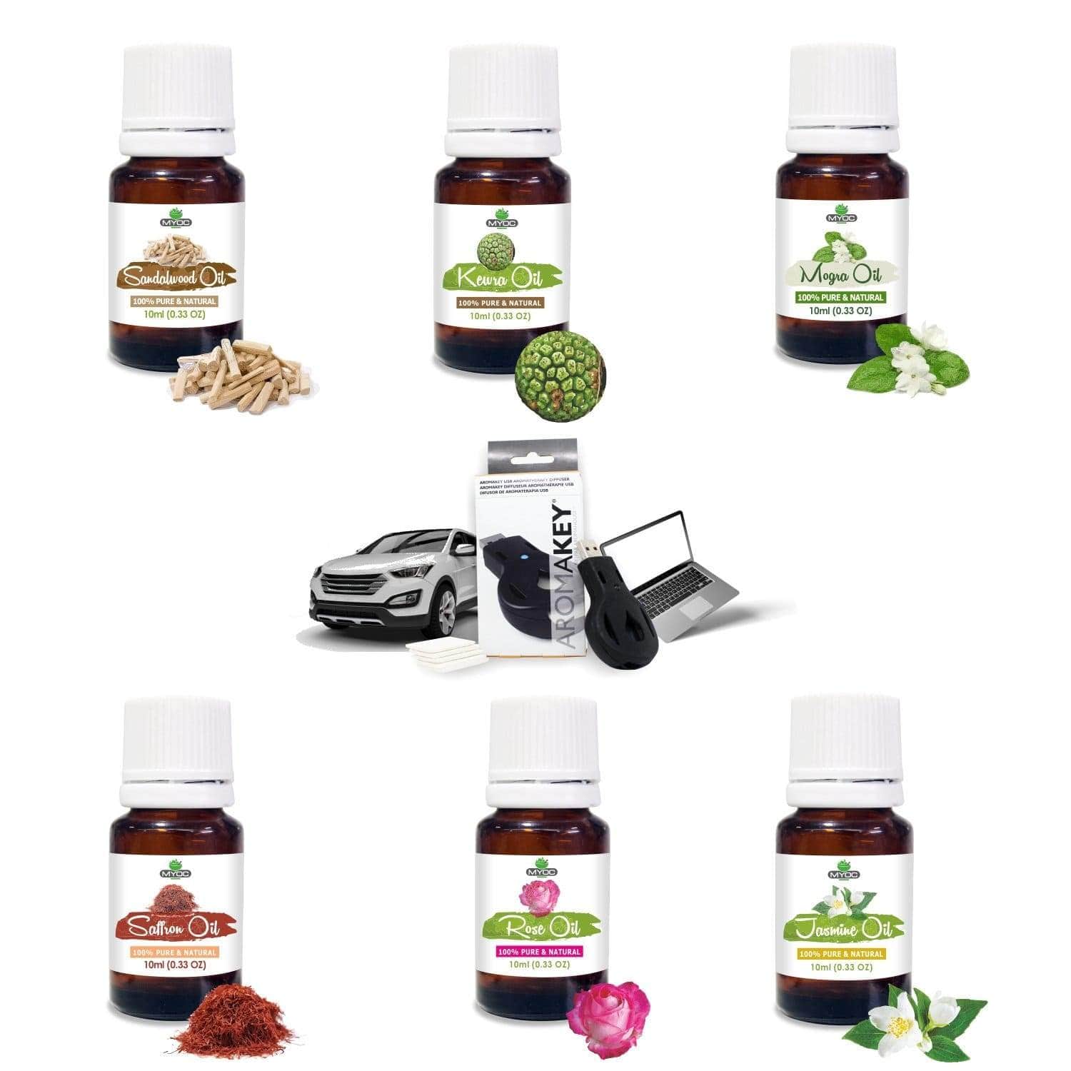 Aroma Key and Diffuser Essential Oil